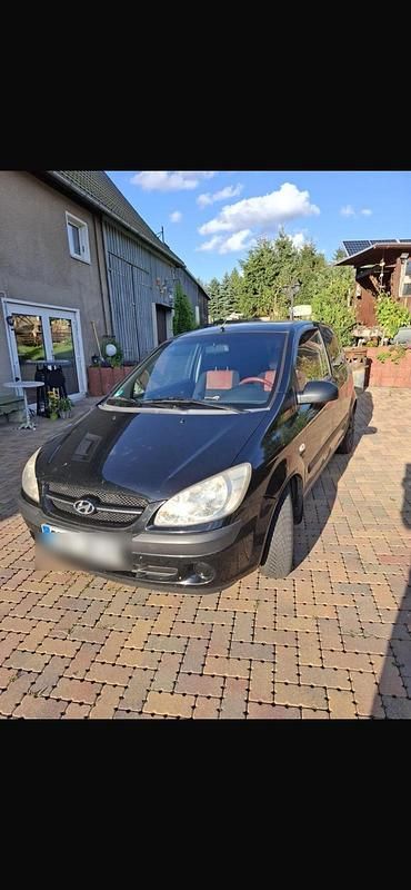 Schwarz Gebraucht 2006 Hyundai Getz Kleinwagen | 900 € (Superpreis) - Bild 1/4