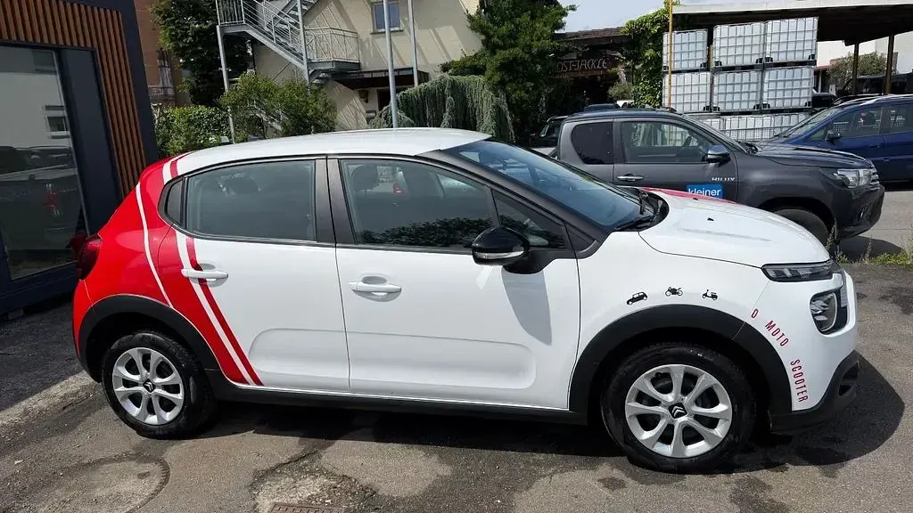 Gebraucht Citroën C3 Feel 102 PS (75 kW) 2021 Weiß Kleinwagen