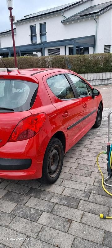 Gebraucht Peugeot 207 2009 Rot Kleinwagen