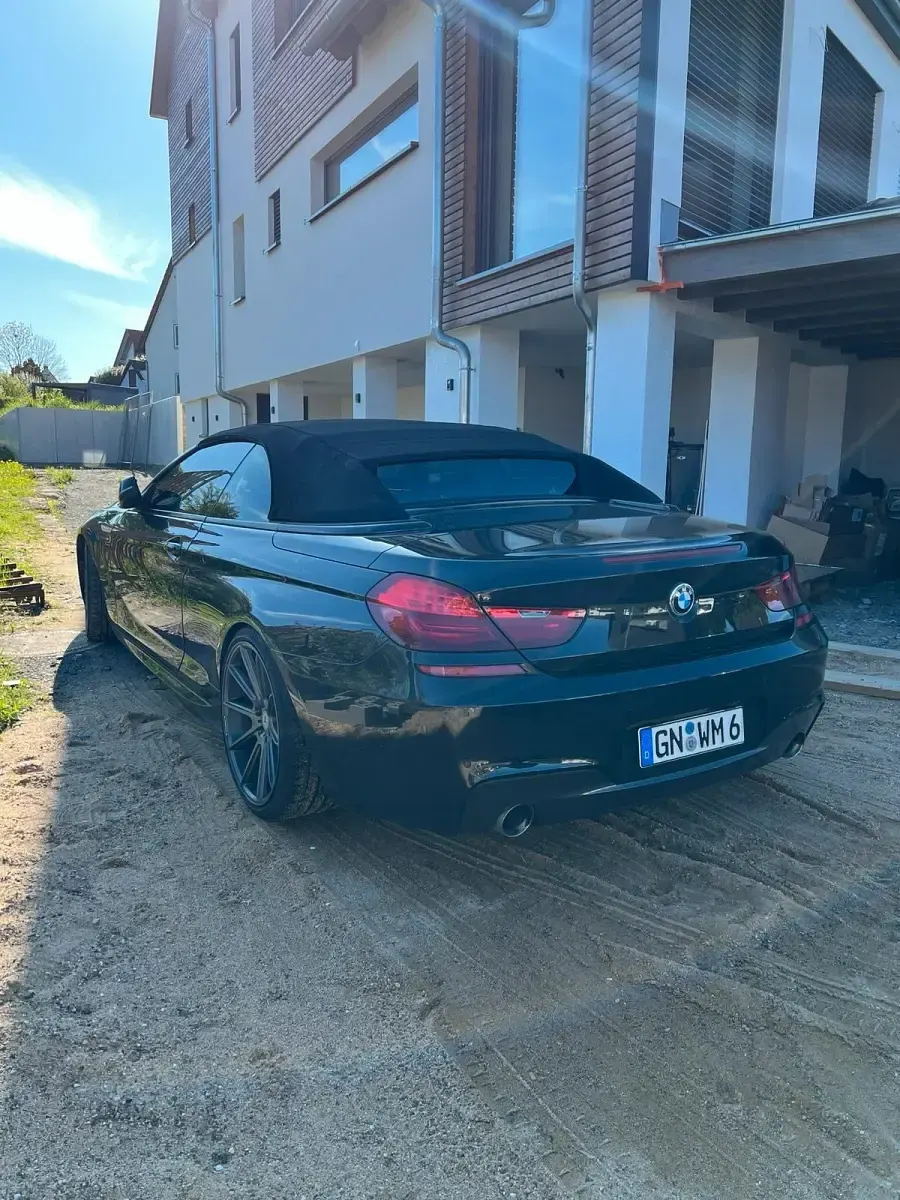 Gebraucht BMW 640 Cabriolet M Sport 313 PS (230 kW) 2015 Schwarz Cabrio
