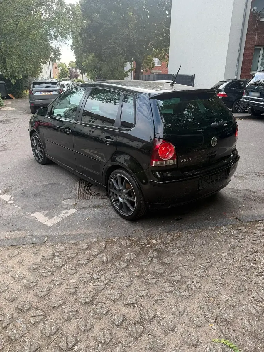 Gebraucht VW Polo GT 105 PS (77 kW) 2009 Schwarz Kleinwagen