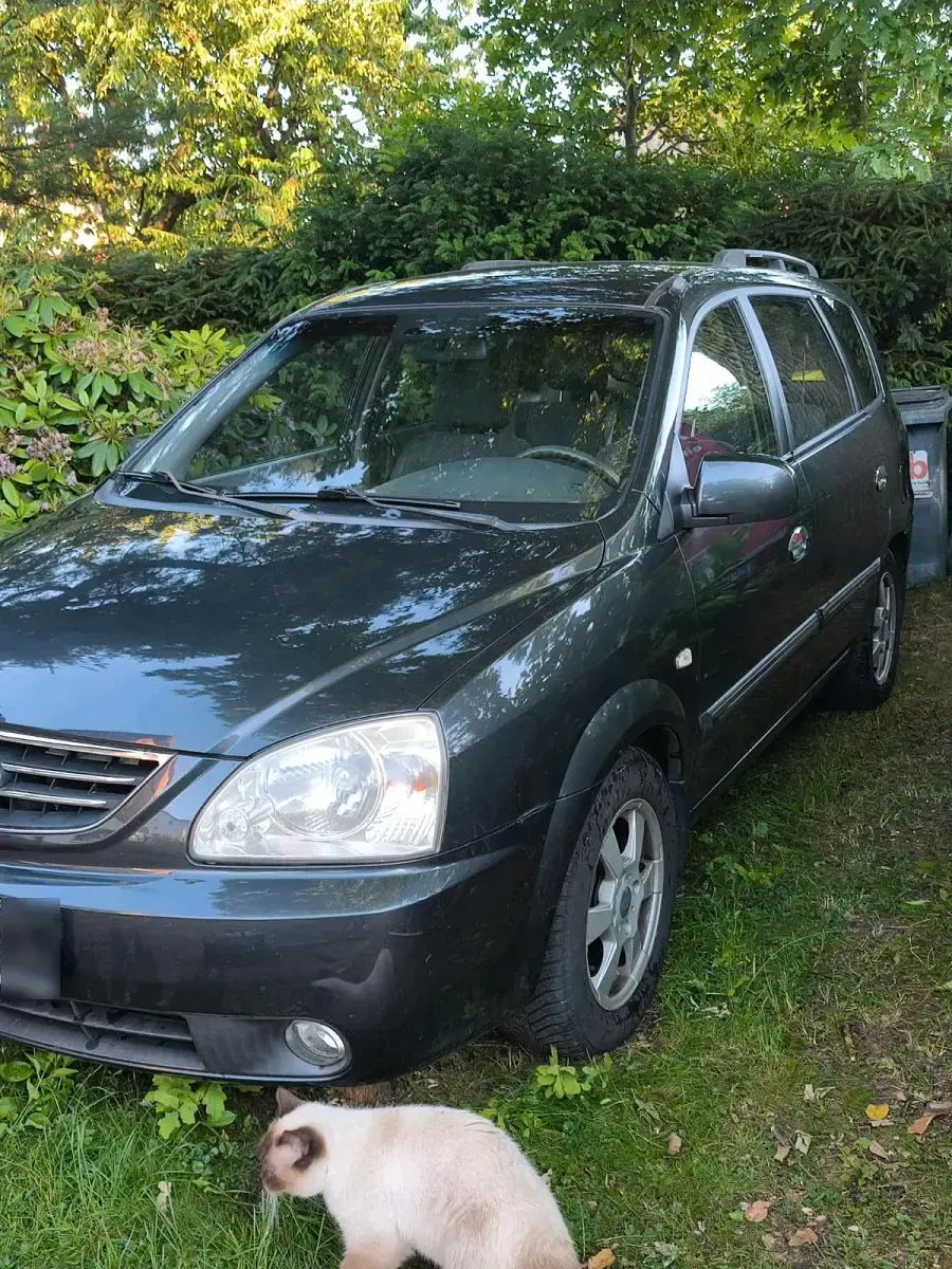 Gebraucht Kia Carens 113 PS (83 kW) 2006 Grau Van / Kleinbus