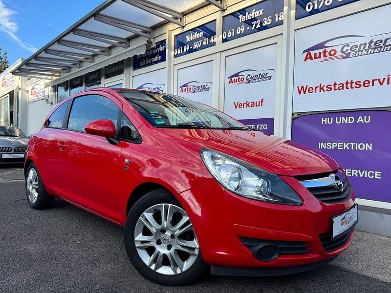 Rot Gebraucht 2010 Opel Corsa Kleinwagen | 3.499 € (Fairer Preis) - Bild 1/4