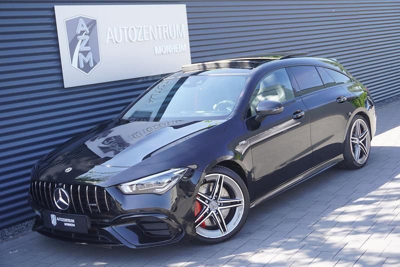 Kosmossschwarz metallic Gebraucht 2021 Mercedes CLA45 AMG Shooting Brake AMG Kombi | 46.990 € (Fairer Preis) - Bild 1/4