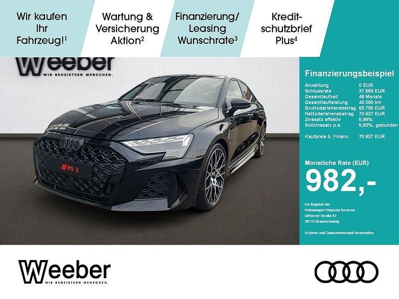 Gebraucht Audi RS3 Sport 400 PS (294 kW) 2026 Schwarz Limousine