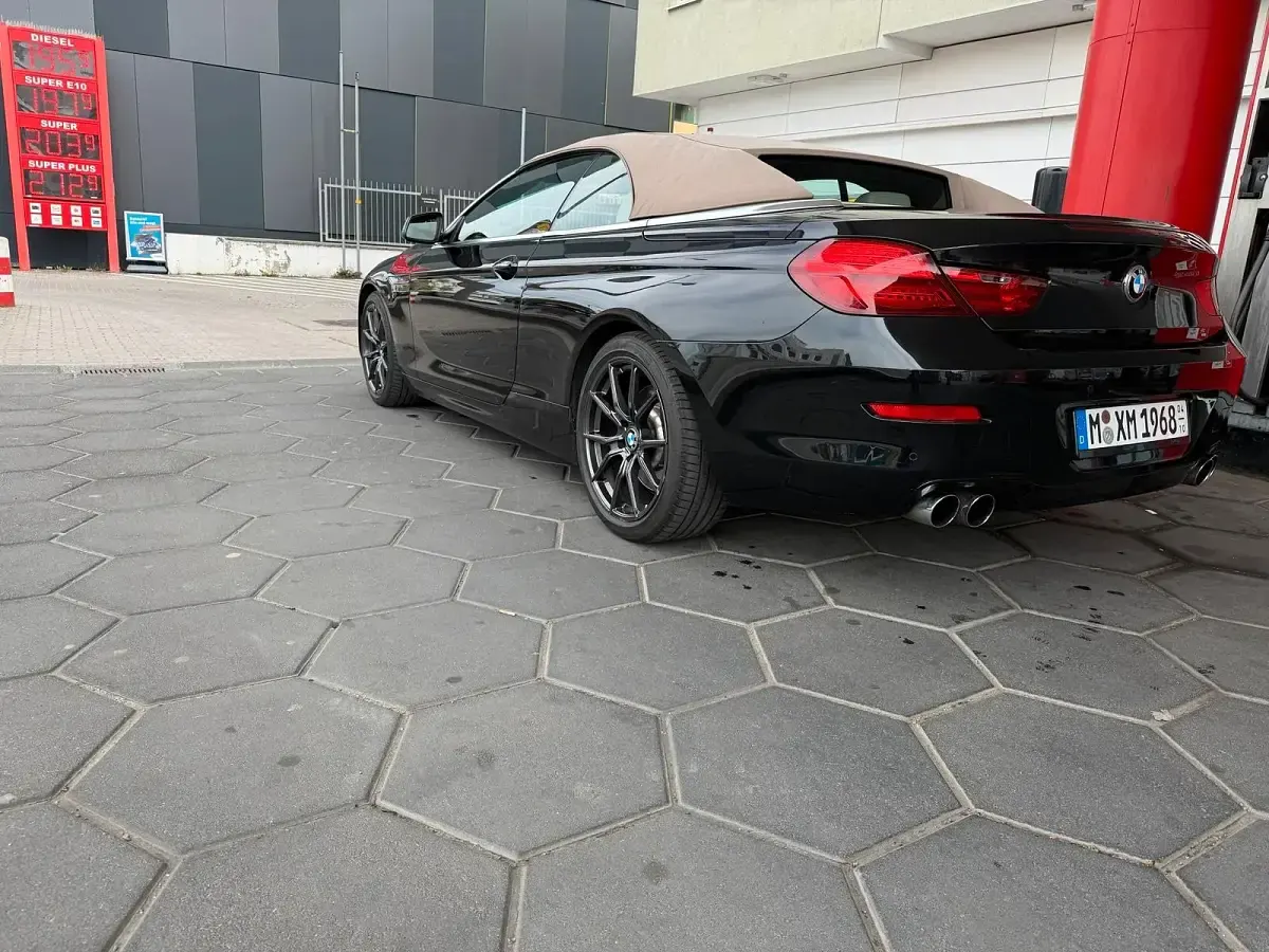 Gebraucht BMW 640 Cabriolet 313 PS (230 kW) 2012 Schwarz Cabrio