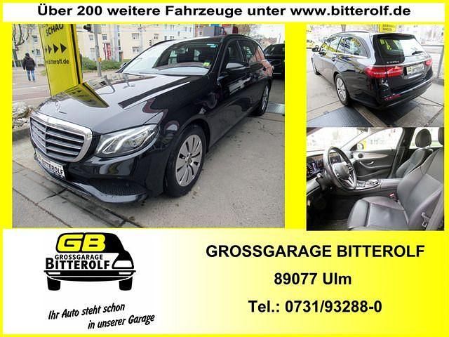 Schwarz Gebraucht 2020 Mercedes E220 Avantgarde Limousine | 25.990 € (Superpreis) - Bild 1/4