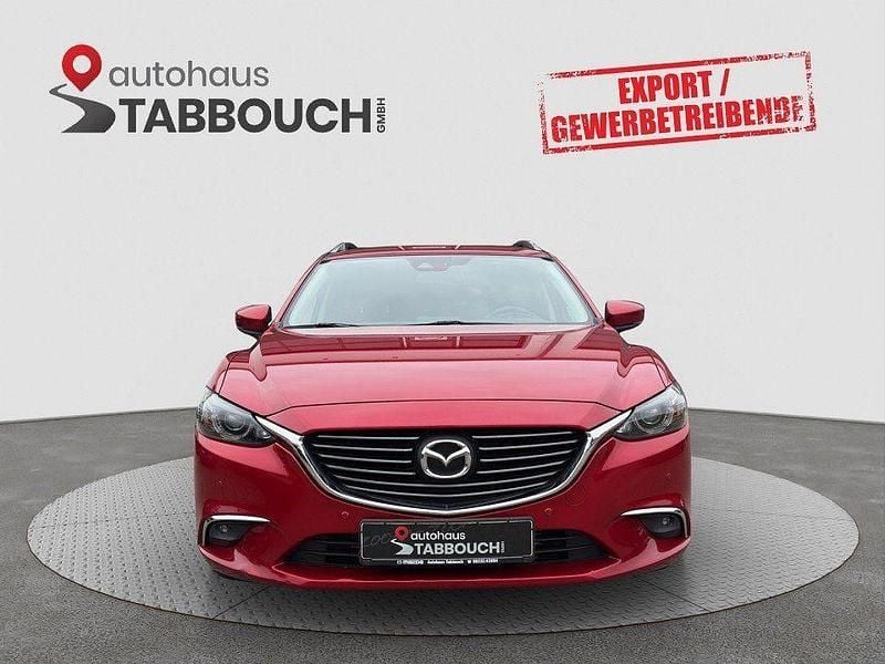 Rot Gebraucht 2017 Mazda 6 Sports-Line Limousine | 6.999 € (Guter Preis) - Bild 1/4