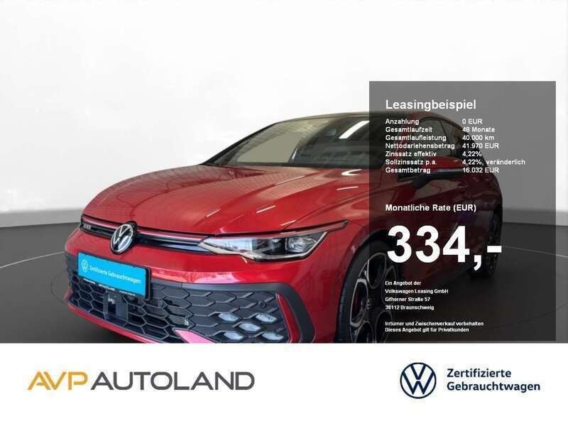 Kings red Gebraucht 2024 VW Golf VIII GTI Limousine | 41.940 € (Guter Preis) - Bild 1/4