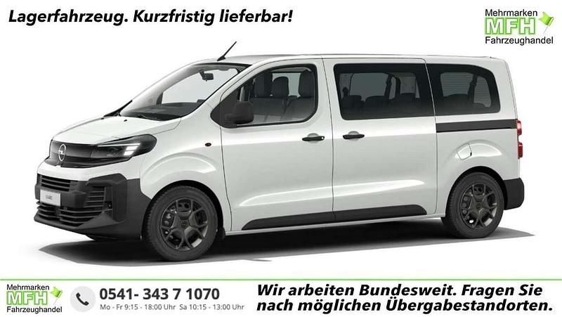 Neu Opel Vivaro 177 PS (130 kW) 2025 Schnee weiß Van / Kleinbus