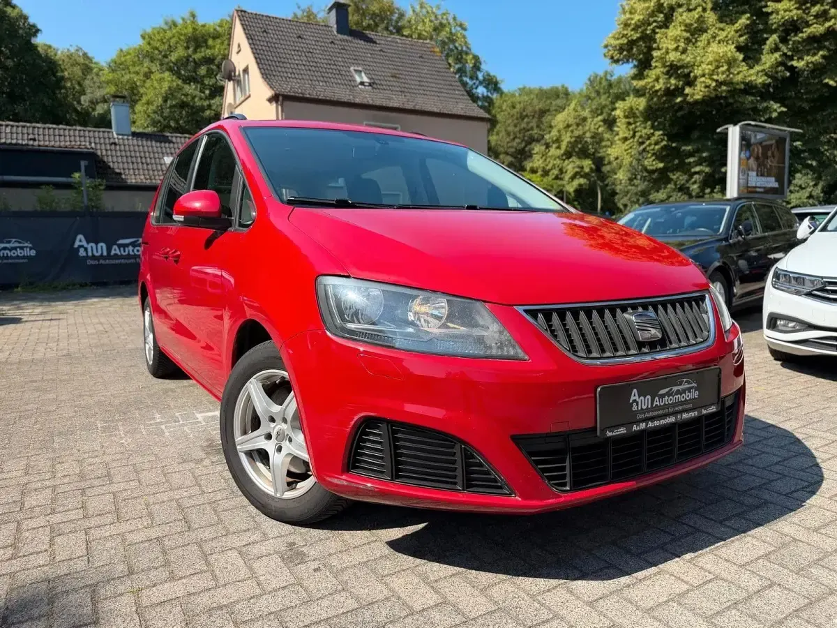 Gebraucht Seat Alhambra Reference 140 PS (102 kW) 2012 Rot Van / Kleinbus