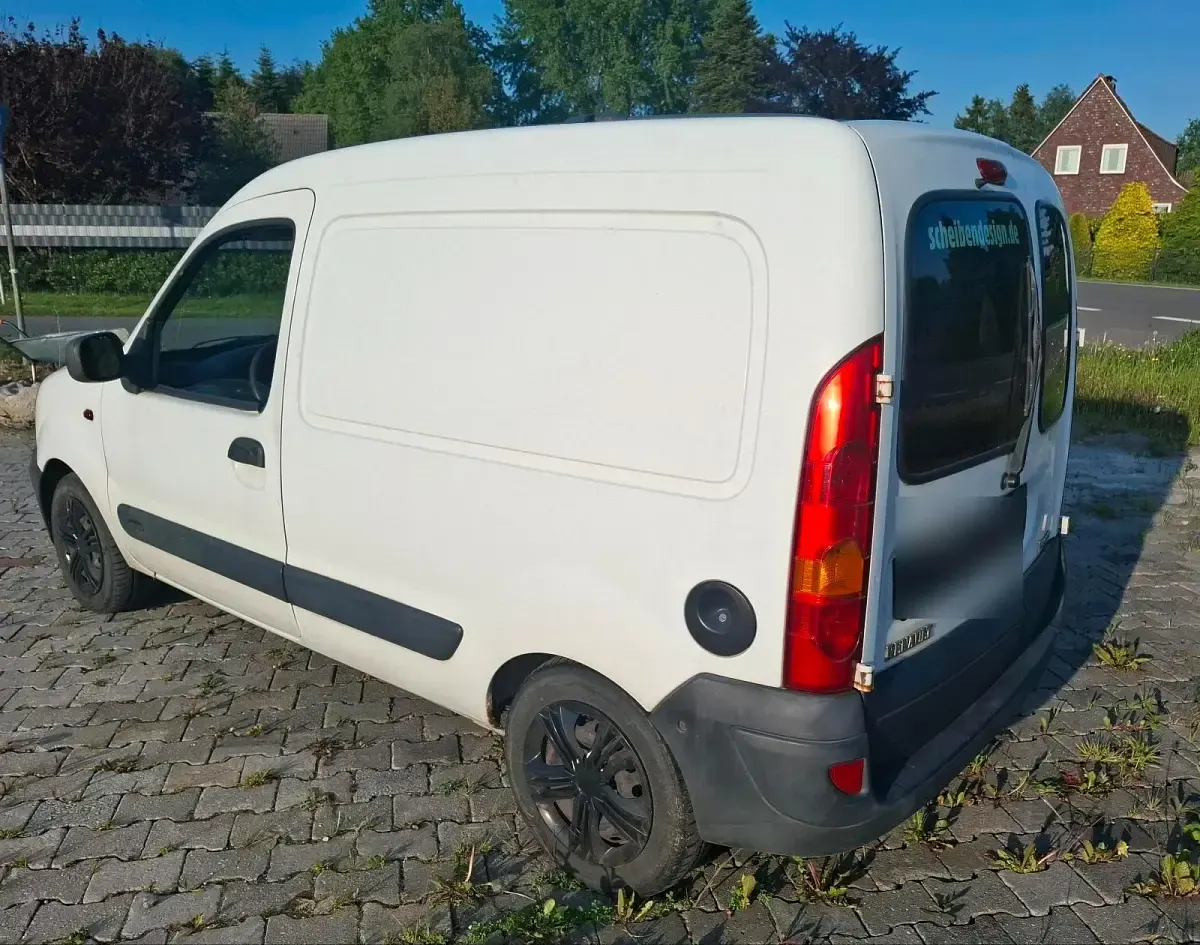 Gebraucht Renault Kangoo 82 PS (60 kW) 2003 Weiß Van / Kleinbus
