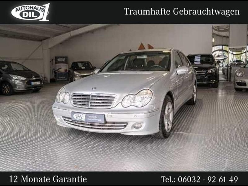 Silber Gebraucht 2007 Mercedes C200 Elegance Limousine | 4.450 € (Etwas zu teuer) - Bild 1/3