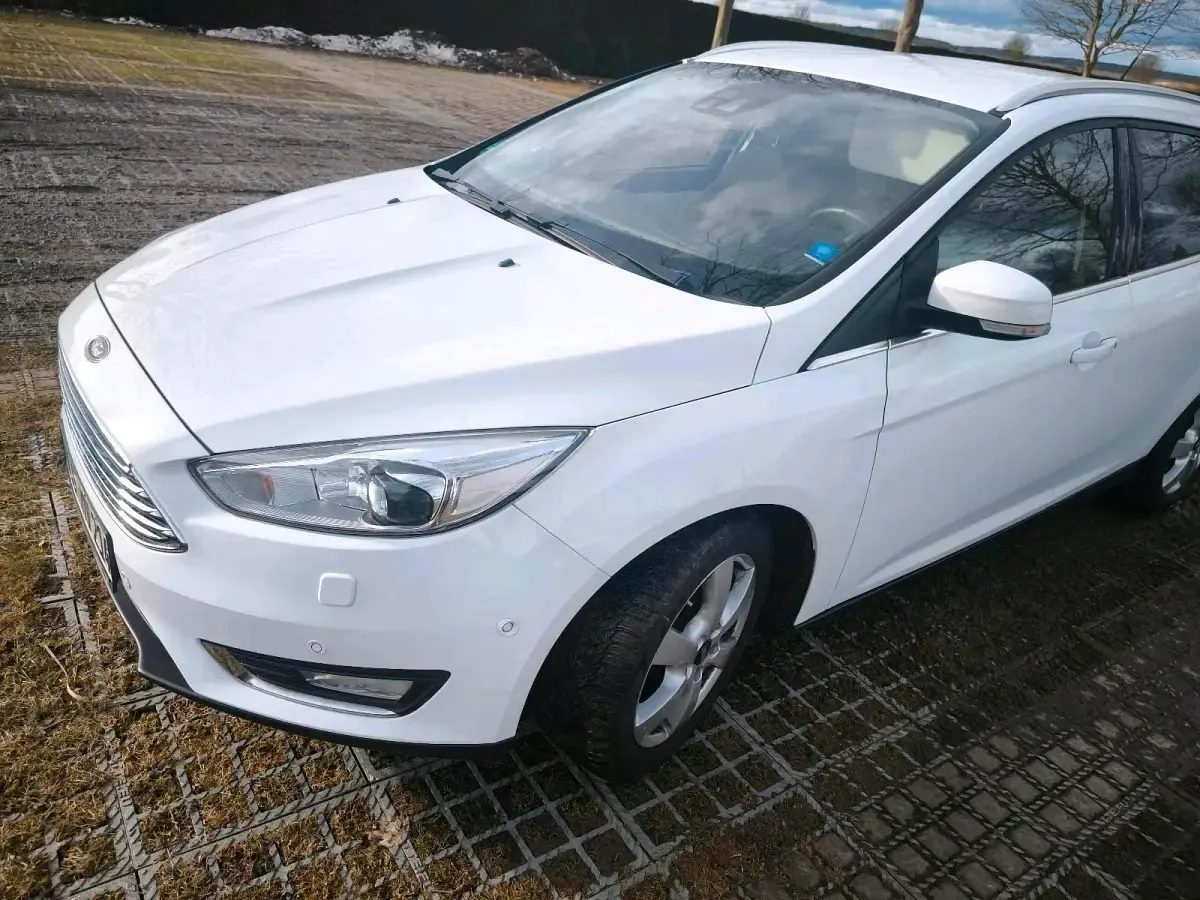 Gebraucht Ford Focus 125 PS (91 kW) 2015 Weiß Kombi