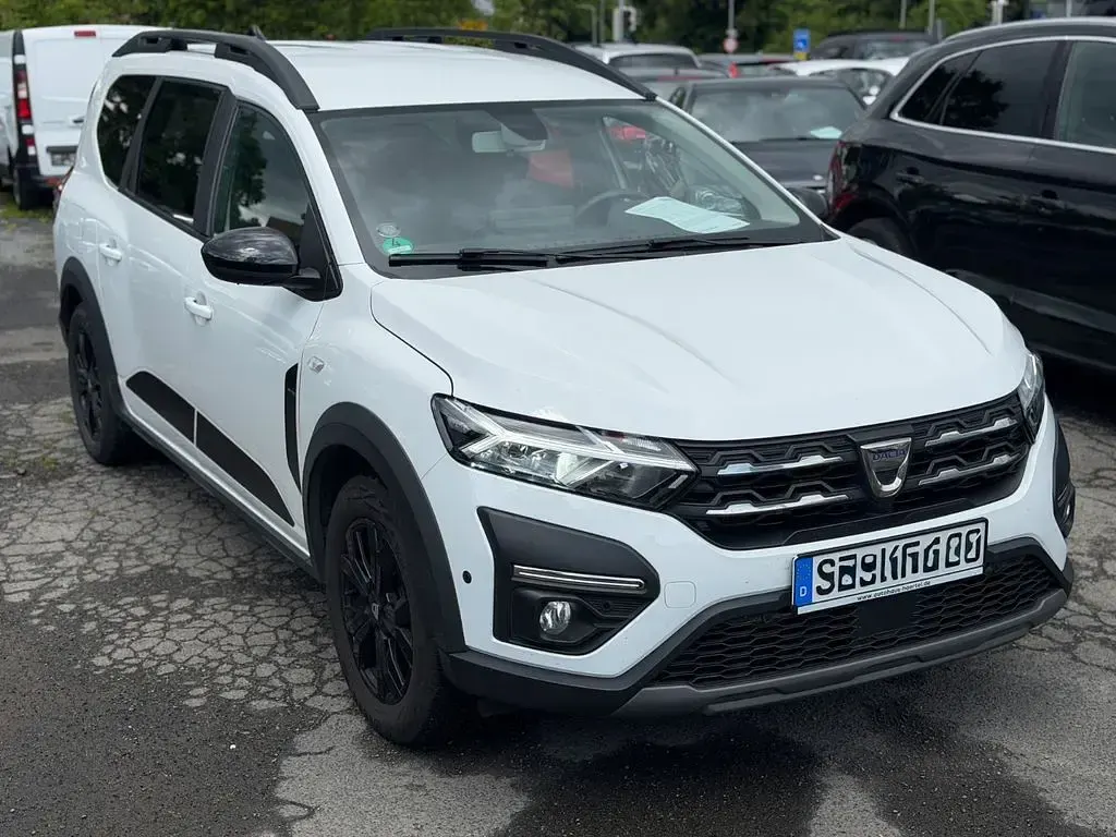 Gebraucht Dacia Jogger Extreme 101 PS (74 kW) 2022 Weiß Van / Kleinbus