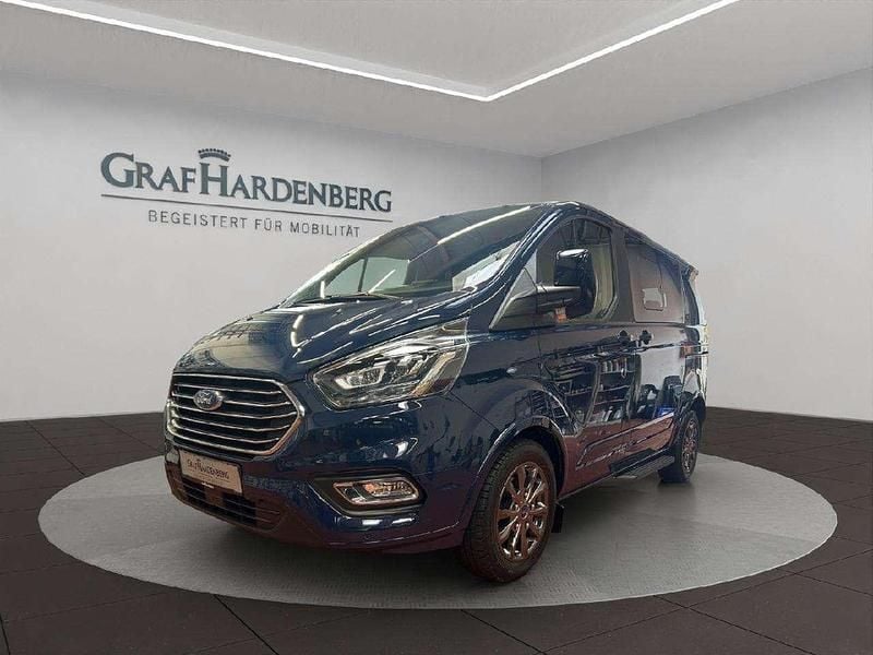 Blazerblau Gebraucht 2021 Ford Tourneo Custom Titanium X Van / Kleinbus | 38.980 € (Fairer Preis) - Bild 1/4