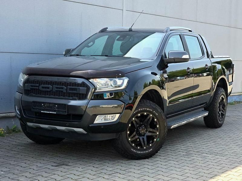 Shadow black Gebraucht 2018 Ford Ranger Wildtrack Abholung | 37.500 € (Teuer) - Bild 1/4
