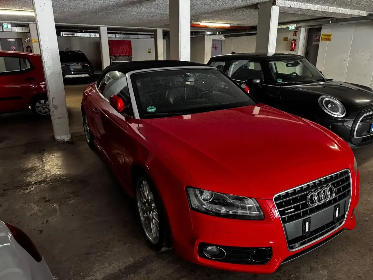 Gebraucht Audi A5 Cabriolet Design 211 PS (155 kW) 2009 Rot Cabrio
