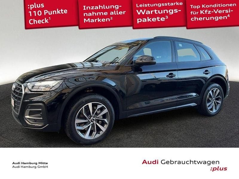 Mythosschwarz metallic Gebraucht 2022 Audi Q5 S-Line SUV | 32.950 € (Superpreis) - Bild 1/3