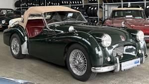 Gebraucht Triumph TR2 90 PS (66 kW) 1955 Grün Cabrio