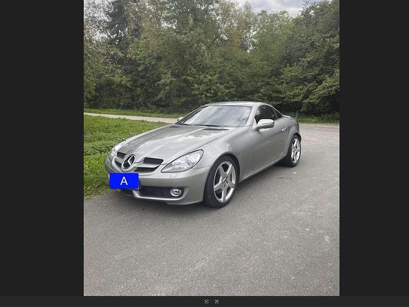 Silber Gebraucht 2008 Mercedes SLK350 Cabrio | 19.800 € (Teuer) - Bild 1/4