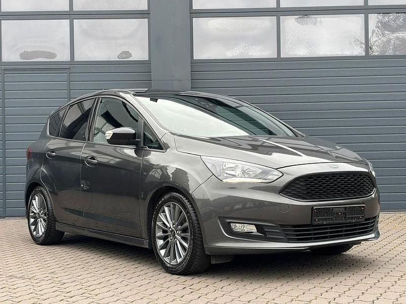 Grau Gebraucht 2019 Ford C-MAX Sport Van / Kleinbus | 10.999 € (Guter Preis) - Bild 1/4