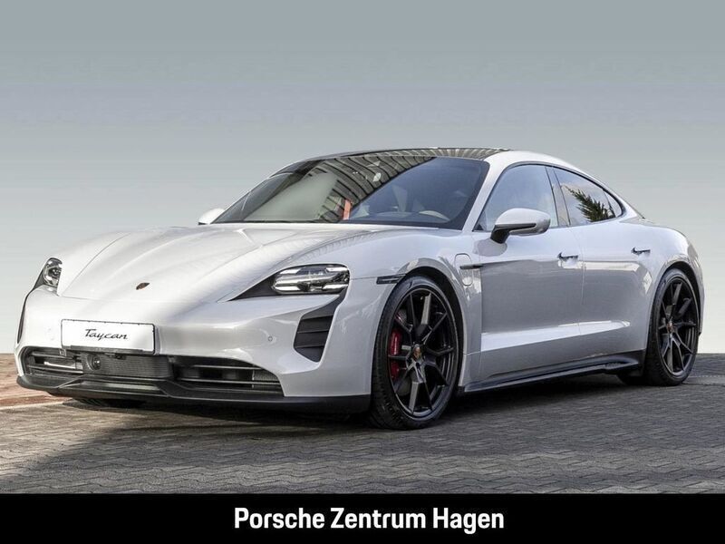 Eisgraumetallic Gebraucht 2023 Porsche Taycan GTS Limousine | 84.900 € (Superpreis) - Bild 1/4