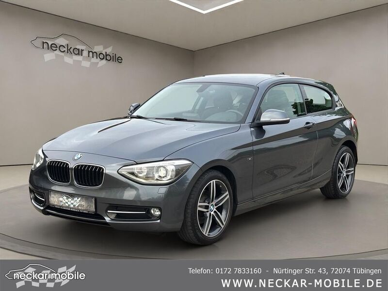 Mineralgrau Gebraucht 2013 BMW 116 Sport Line Kleinwagen | 9.490 € (Fairer Preis) - Bild 1/4