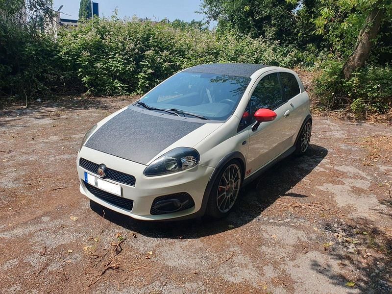 Gebraucht Abarth Grande Punto 155 PS (114 kW) 2008 Weiß Kleinwagen