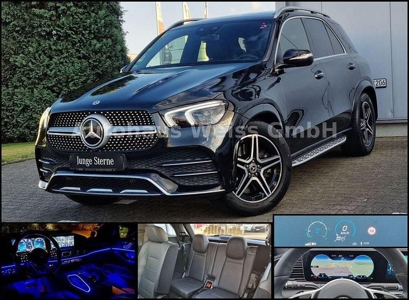 Schwarz Gebraucht 2019 Mercedes GLE450 AMG AMG SUV | 55.890 € (Superpreis) - Bild 1/4