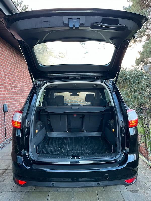 Gebraucht Ford Grand C-Max Titanium 125 PS (91 kW) 2016 Schwarz Van / Kleinbus