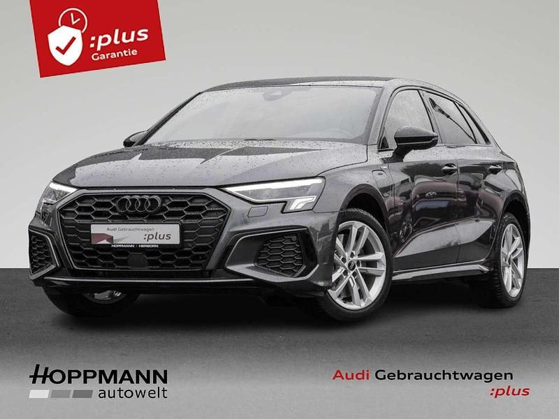Grau Gebraucht 2022 Audi A3 e-tron S-Line Kleinwagen | 28.990 € (Fairer Preis) - Bild 1/4