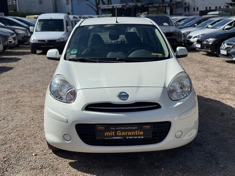 Gebraucht Nissan Micra 80 PS (58 kW) 2012 Weiß Kleinwagen