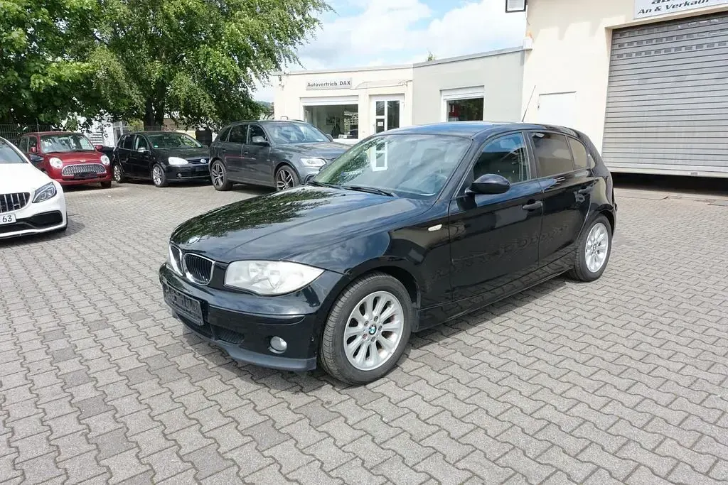 Gebraucht BMW 118 Advantage 122 PS (89 kW) 2007 Schwarz Kleinwagen