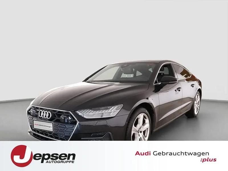 Mythosschwarz metallic Gebraucht 2024 Audi A7 Sportback Ambiente Kleinwagen | 58.880 € (Superpreis) - Bild 1/4