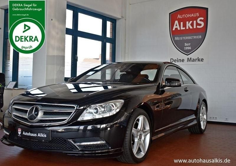 Obsidianschwarz metallic Gebraucht 2015 Mercedes CL500 AMG Coupé | 37.700 € - Bild 1/4