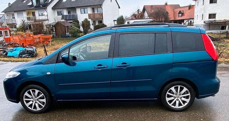 Gebraucht Mazda 5 Exclusive 116 PS (85 kW) 2006 Blau Van / Kleinbus