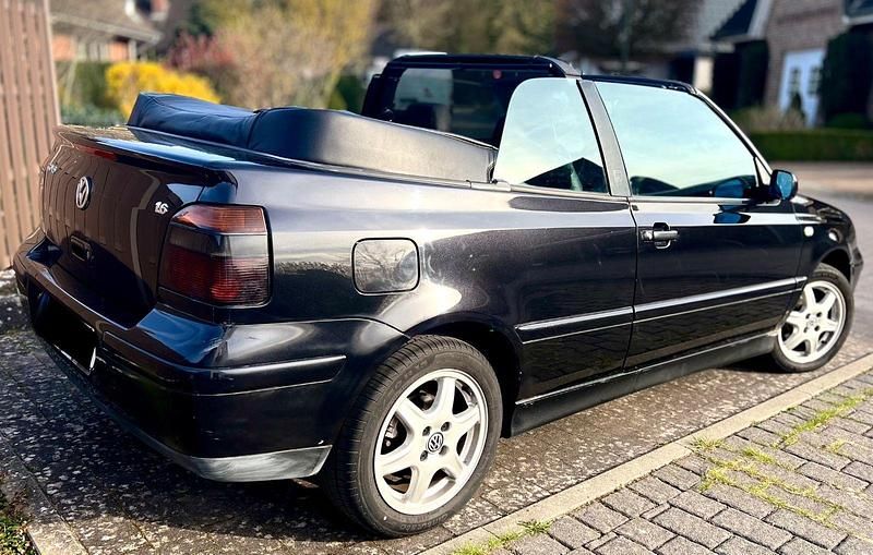 Gebraucht VW Golf Cabriolet 101 PS (74 kW) 2000 Schwarz Cabrio