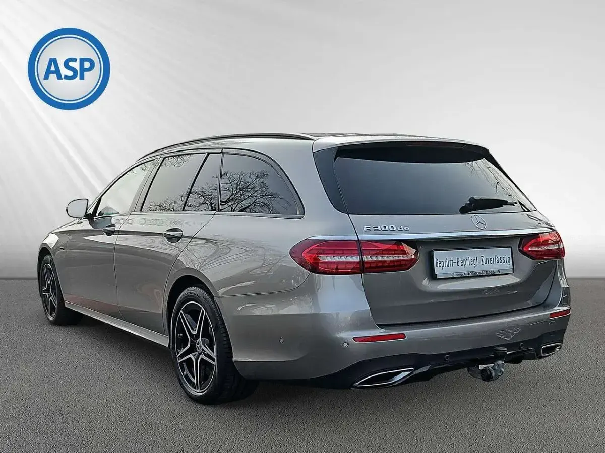 Gebraucht Mercedes E300 AMG line 194 PS (142 kW) 2020 Silber (mojavesilber  metalliclack) Kombi