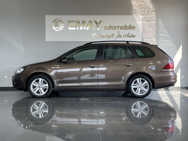 Gebraucht VW Golf VII Match 105 PS (77 kW) 2012 Braun (toffeebraun metallic) Kombi