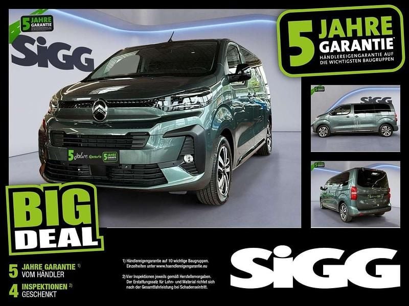 All terraingrün Gebraucht 2025 Citroën Spacetourer Van | 37.580 € (Superpreis) - Bild 1/4