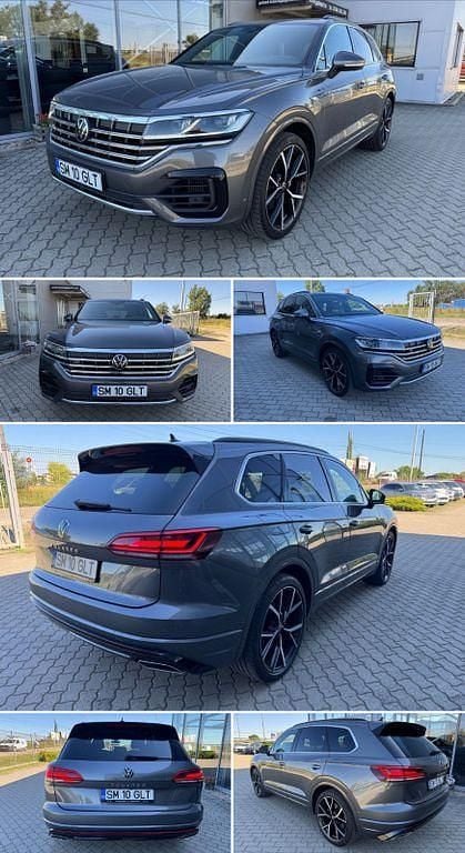 Grau Gebraucht 2022 VW Touareg R-line SUV | 44.800 € (Superpreis) - Bild 1/4