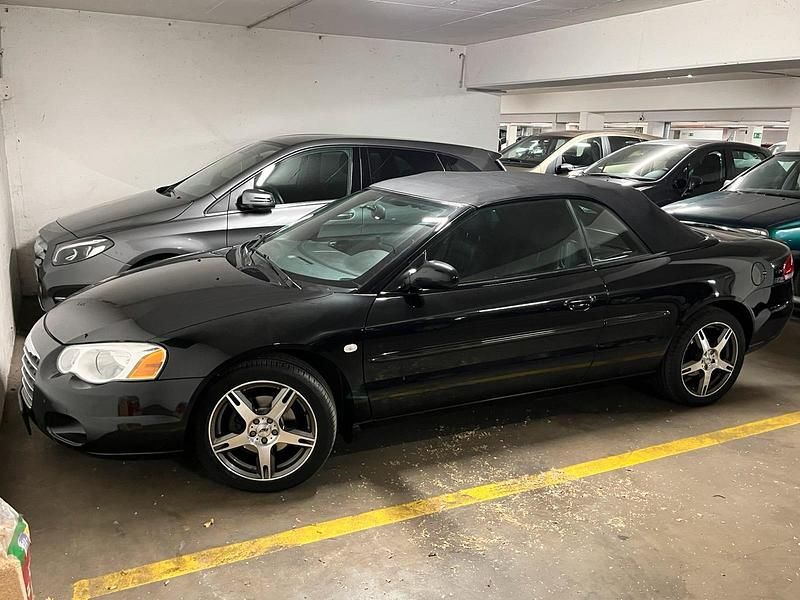 Schwarz Gebraucht 2003 Chrysler Sebring Cabriolet Cabrio | 4.200 € - Bild 1/4