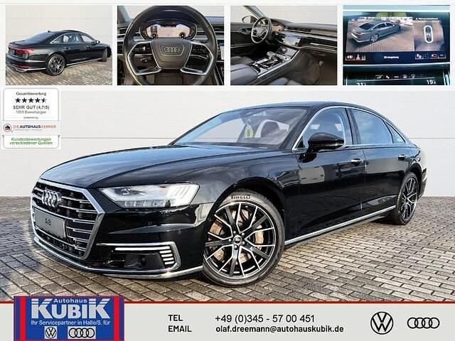 Gebraucht Audi A8L Ambiente 449 PS (330 kW) 2021 Mythosschwarz metallic Limousine