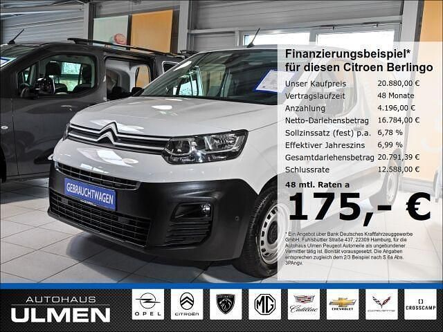 Weiss icy/deckende lackierung Gebraucht 2023 Citroën Berlingo PureTech Van / Kleinbus | 20.880 € (Fairer Preis) - Bild 1/4