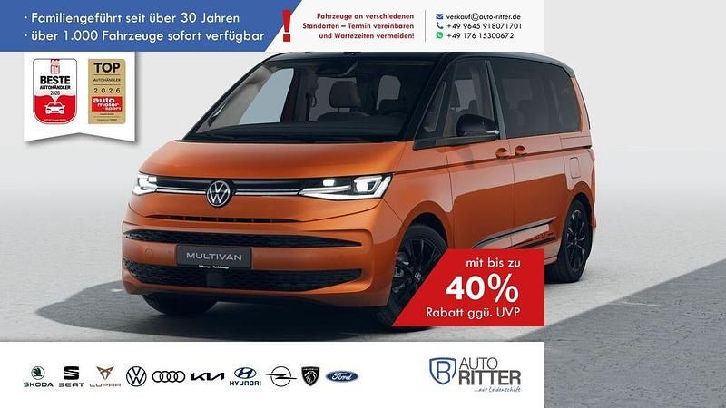 Neu VW Multivan Edition 150 PS (110 kW) 2025 Orange Van