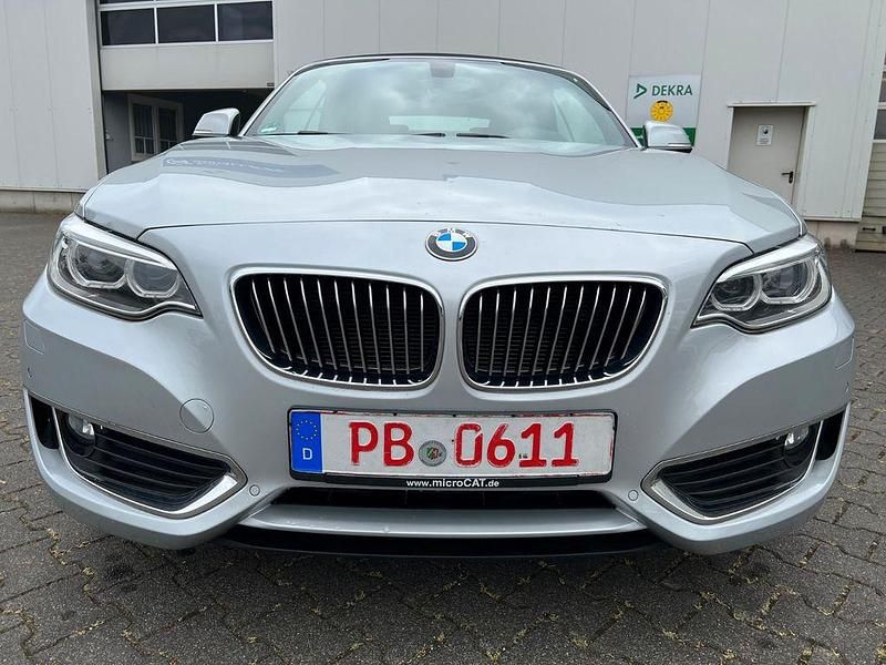 Gebraucht BMW 220 Luxury Line 190 PS (139 kW) 2016 Silber Cabrio