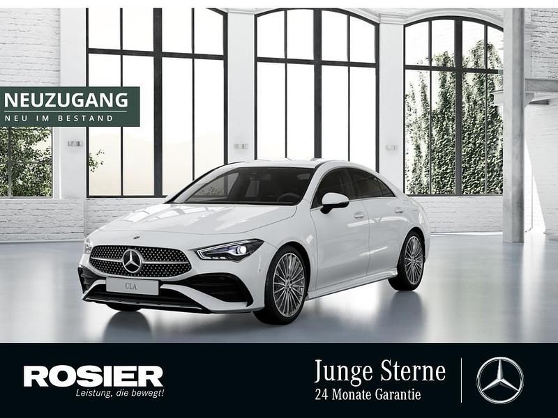 Weiss / polarweiß Gebraucht 2025 Mercedes CLA250 Advanced Plus Limousine | 44.547 € (Etwas zu teuer) - Bild 1/4