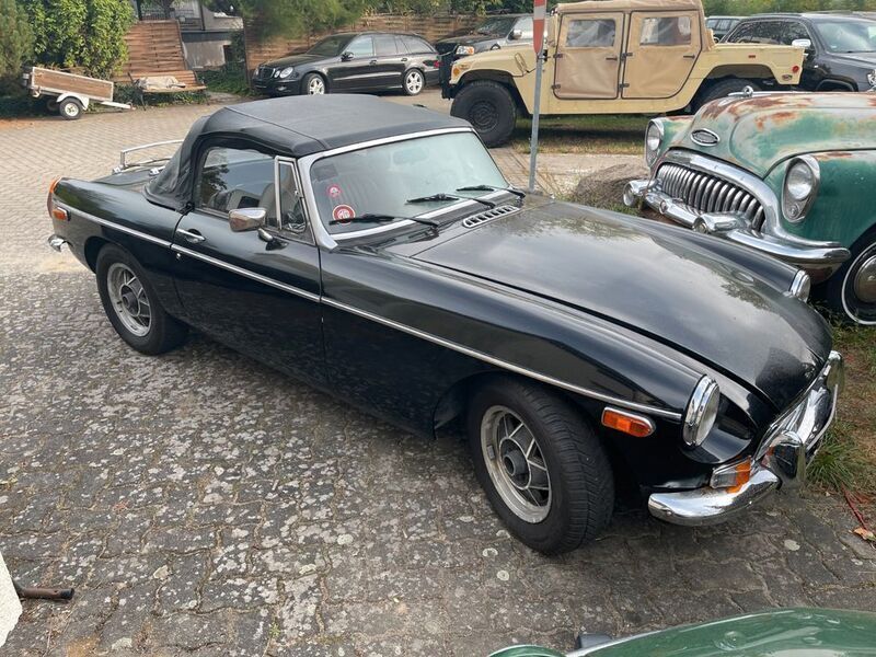 Schwarz Gebraucht 1980 MG B Cabrio | 10.875 € - Bild 1/4