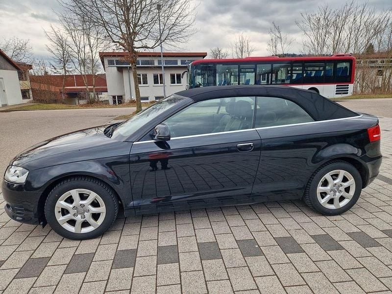 Gebraucht Audi A3 Cabriolet Attraction 160 PS (117 kW) 2009 Schwarz Cabrio